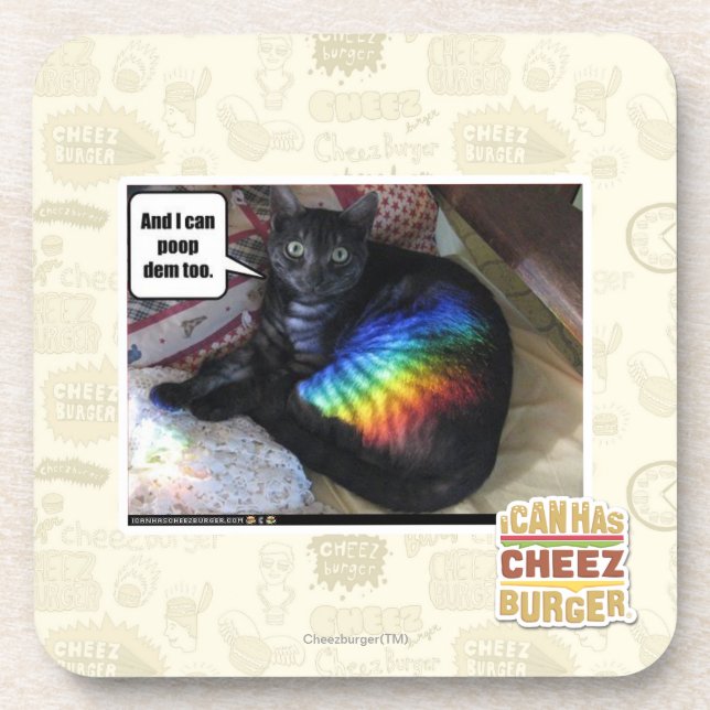 And I can poop dem too. Coaster (Front)