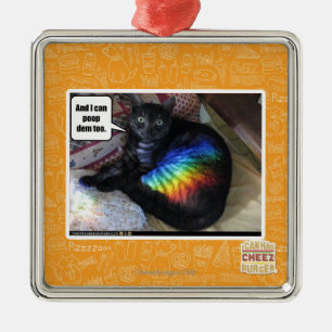 And I can poop dem too. Metal Tree Decoration