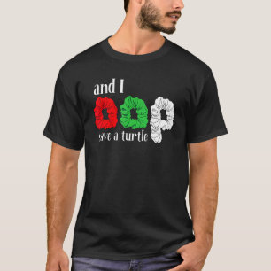 And I Oop Christmas Gift Scrunchie Save the Turtle T-Shirt