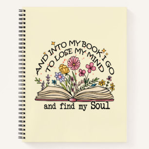 And Into My Book I Go – Floral Book Lover