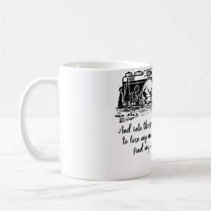 And Into The Forest I Go Camera Nature Photography Coffee Mug