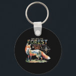 And Into The Forest I Go To Lose My Mind Fox Natur Key Ring<br><div class="desc">And Into The Forest I Go To Lose My Mind Fox Natural Hikers</div>