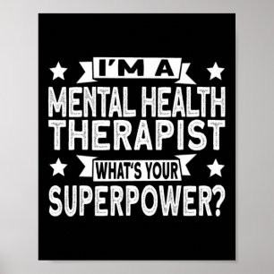 And Mental Health Therapist Poster