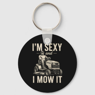 And mow funny proud mowing dad fathers day key ring