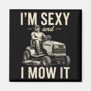 And mow funny proud mowing dad fathers day magnet