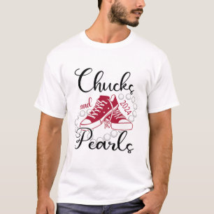 And Pearls I'm With Her Kamala 2024 For President T-Shirt