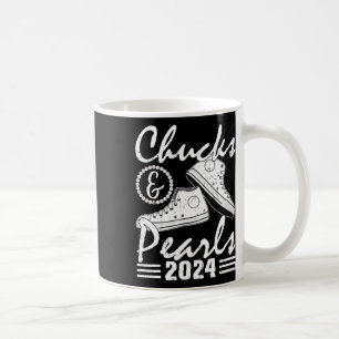 And Pearls Kamala Harris 2024 Usa Election 2024 3 Coffee Mug