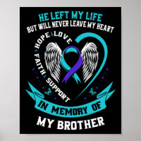 And Purple In Memory Of My Brother Suicide Awarene