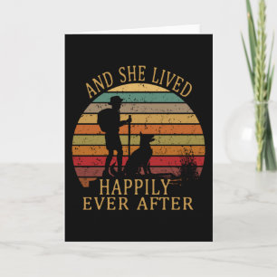 And she lived Happily ever after Card