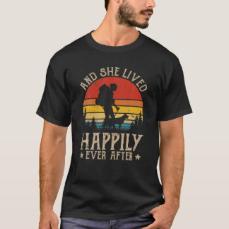 And She Lived Happily Ever After Vintage Hiking Gi T-Shirt