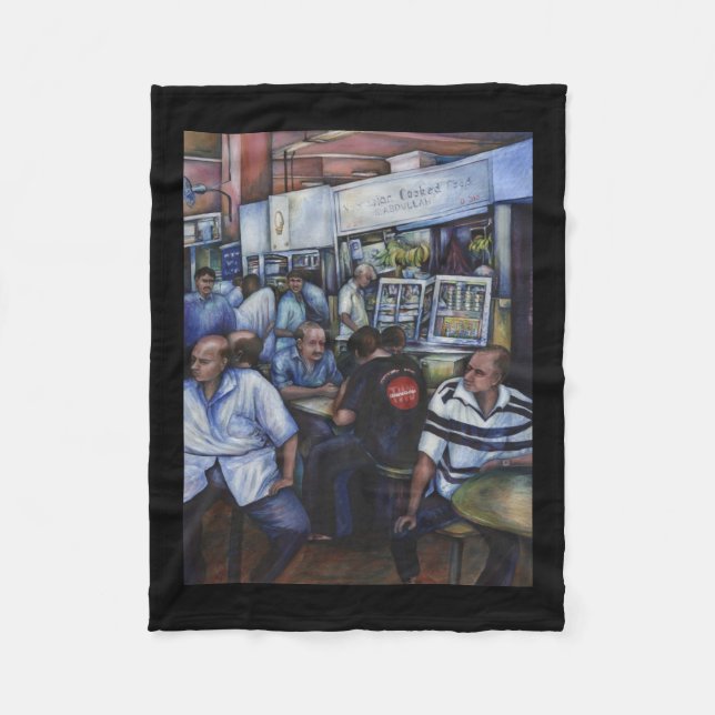 And…She Married the Mailman Fleece Blanket (Front)