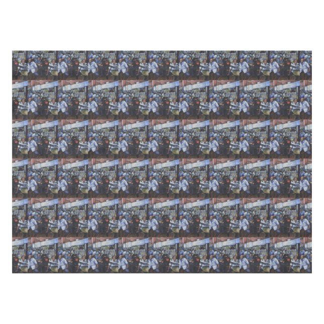 And…She Married the Mailman Tablecloth (Front (Horizontal))