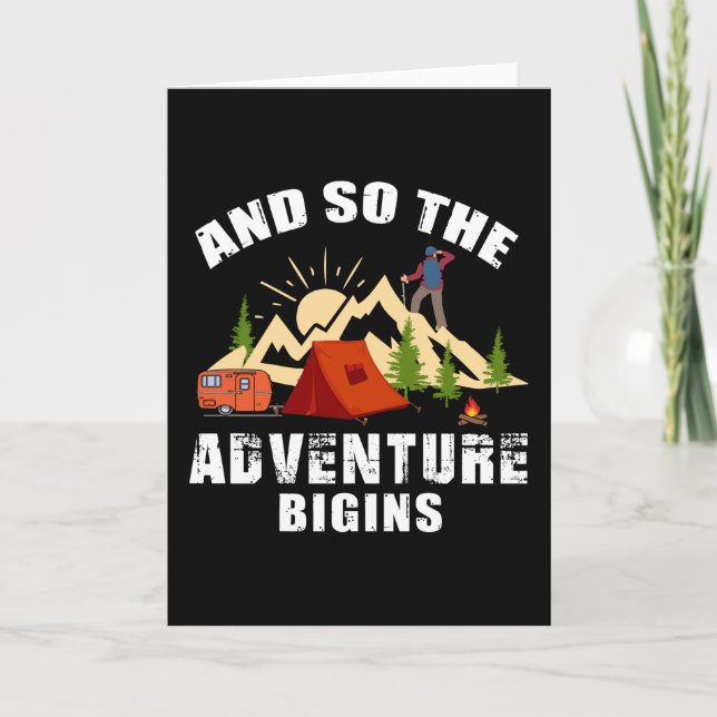And so the Adventure Card (Front)
