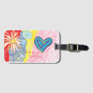 And So We Grow Luggage Tag