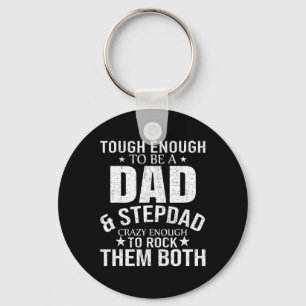 And Stepdad Fathers Day Stepdad Step Dad Key Ring