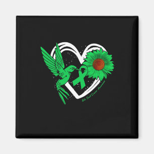 And Sunflower Heart Bile Duct Cancer Awareness Day Magnet