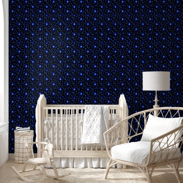 And swirling ribbons pattern wallpaper (Kids)