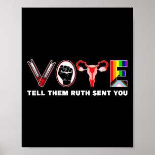 And Tell Them Like Ruth Sent You Feminist Women  Poster