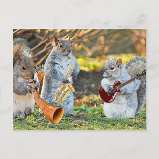 And the band played on postcard