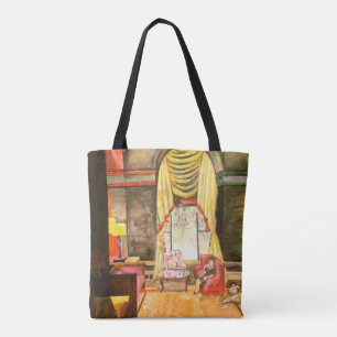 And The Day Is Done Painting by Therese Kramer Tote Bag