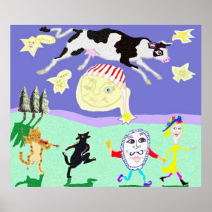 And The Dish Ran Away With The Spoon Poster
