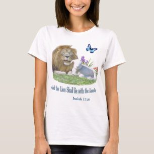 And the Lion shall lie with the Lamb T-Shirt