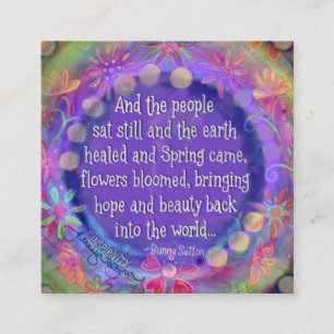 “And the People Sat Still” Inspirivity cards