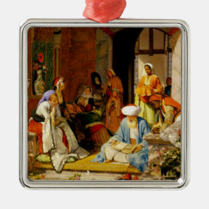 'And the Prayer of Faith Shall Save the Sick', fro Metal Ornament