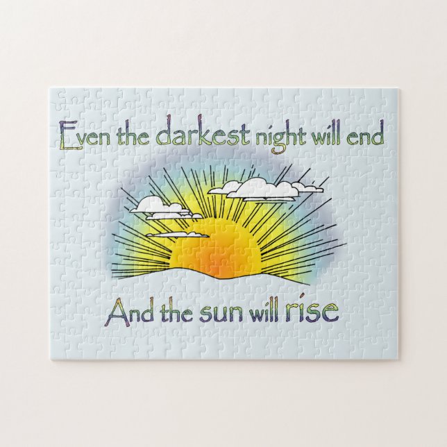 And the Sun Will Rise Jigsaw Puzzle (Horizontal)