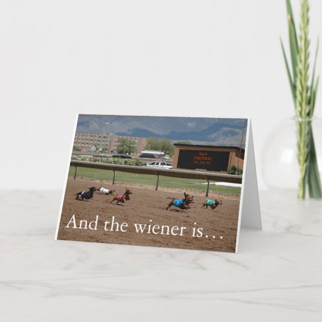And the wiener is... card (Front)