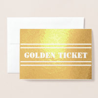 And the Winner is, Golden Ticket