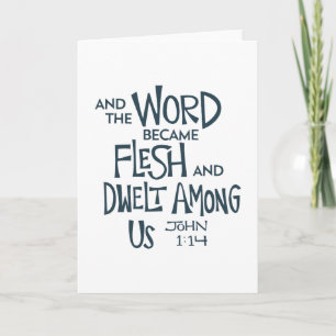 And the Word became Flesh Card