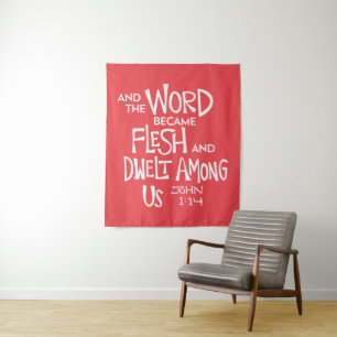 And the Word became Flesh Tapestry