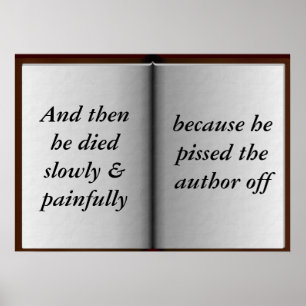 And Then He Died Slowly & Painfully... Poster