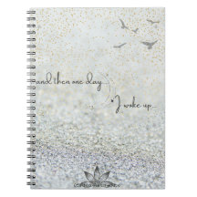 ...and then one day Spiral Photo Notebook
