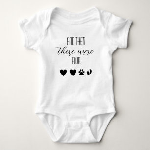 And Then There Were Four Baby Bodysuit