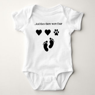 And then there were Four Baby Onsie Baby Bodysuit