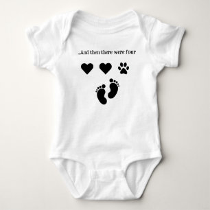 And then there were Four Baby Onsie Bodysuit