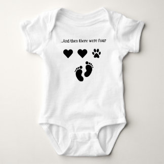 And then there were Four Baby Onsie Bodysuit