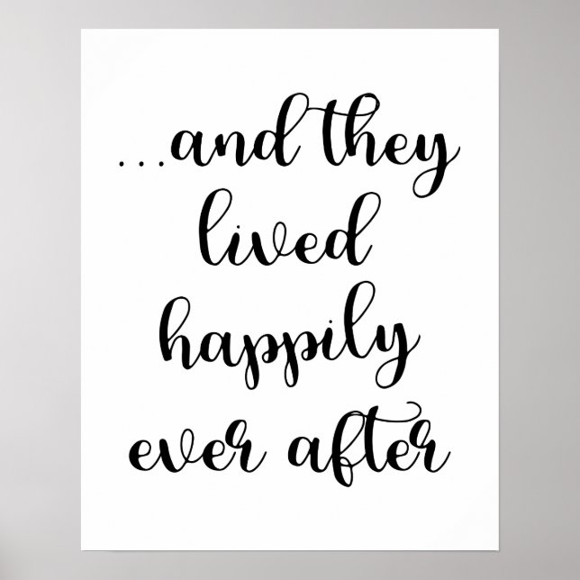 ...And They Lived Happily Ever After Poster (Front)
