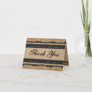 And They Lived Happily Ever After Thank You Card