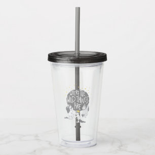 And they Roared Their Terrible Roars! Acrylic Tumbler