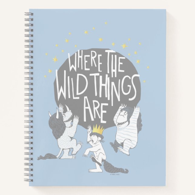 And they Roared Their Terrible Roars! Notebook (Front)
