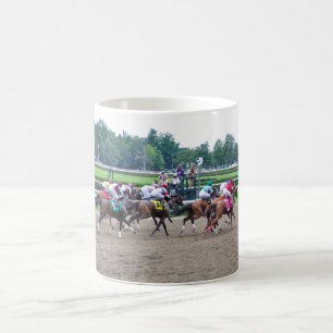 And They're off at Saratoga Coffee Mug