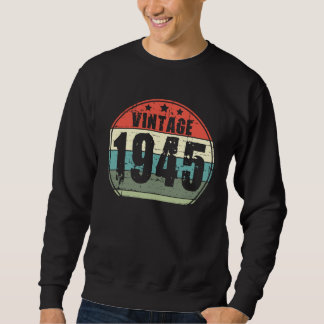 and vintage 1945 sweatshirt