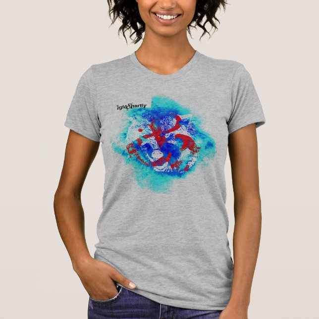"AND wolf" by Nick T-Shirt (Front)