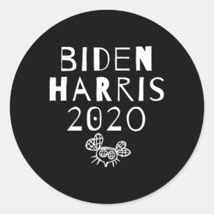 And Womens 2020 Biden Harris Political Statement Classic Round Sticker