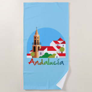 Andalucia 1 beach towel