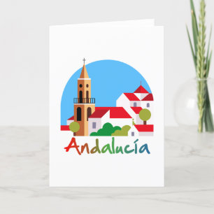 Andalucia 1 thank you card