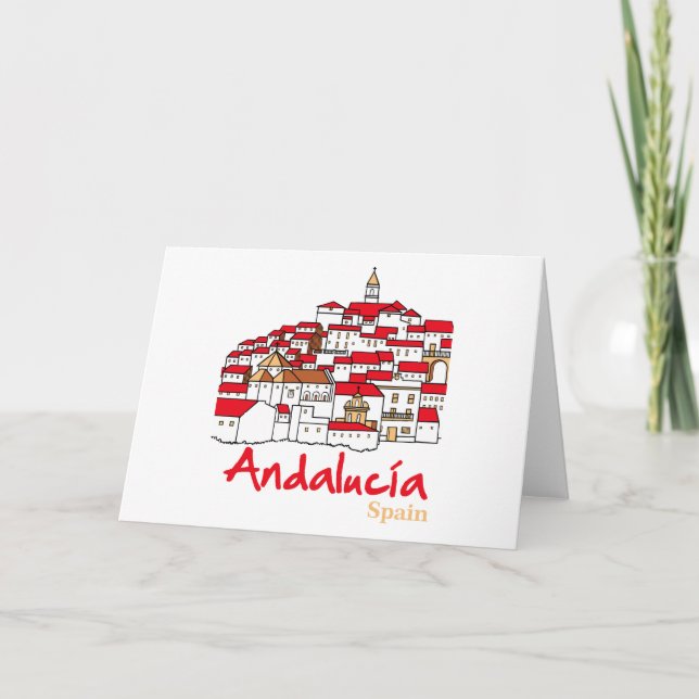 Andalucia 2 thank you card (Front)